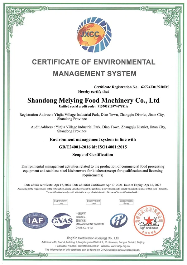Sistema de Gestión Ambiental ISO 14001:2015